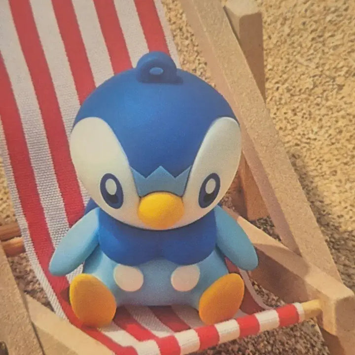 [BUNJANG] Ediya Pokemon Piplup Figure Magnet Keychain / 이디야 포켓몬 팽도리 인형 마그넷 피규어 키링