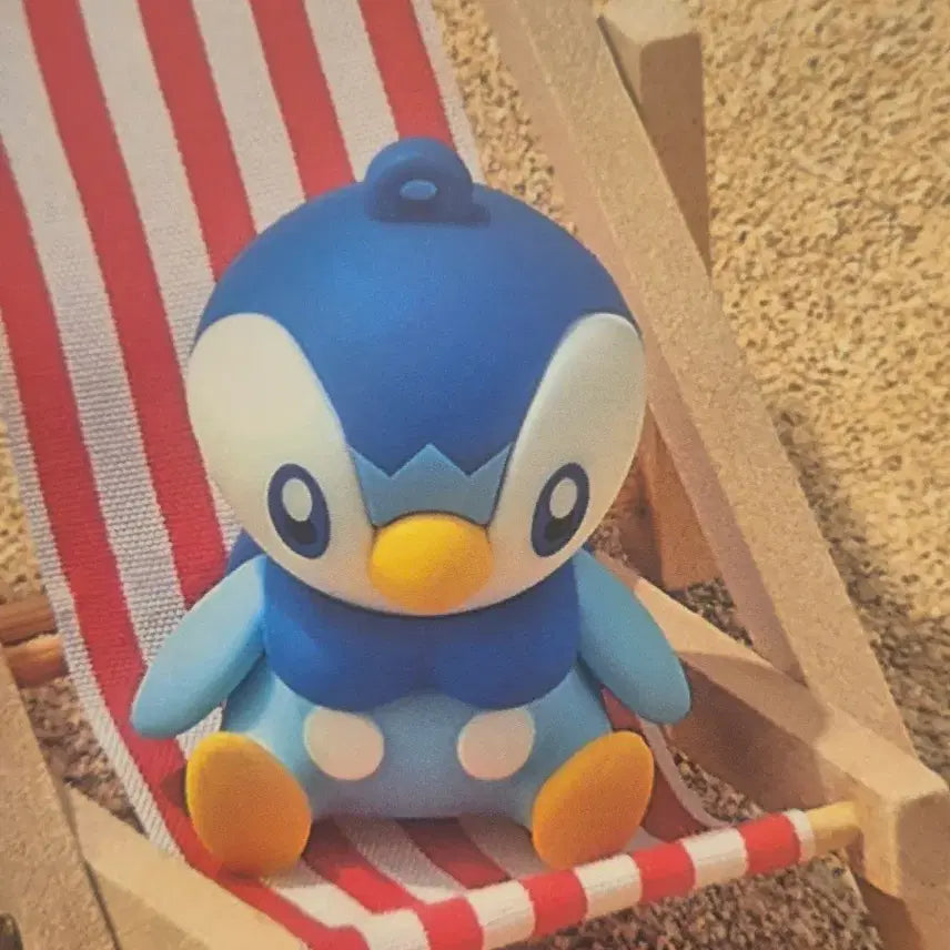 [BUNJANG] Ediya Pokemon Piplup Figure Magnet Keychain / 이디야 포켓몬 팽도리 인형 마그넷 피규어 키링
