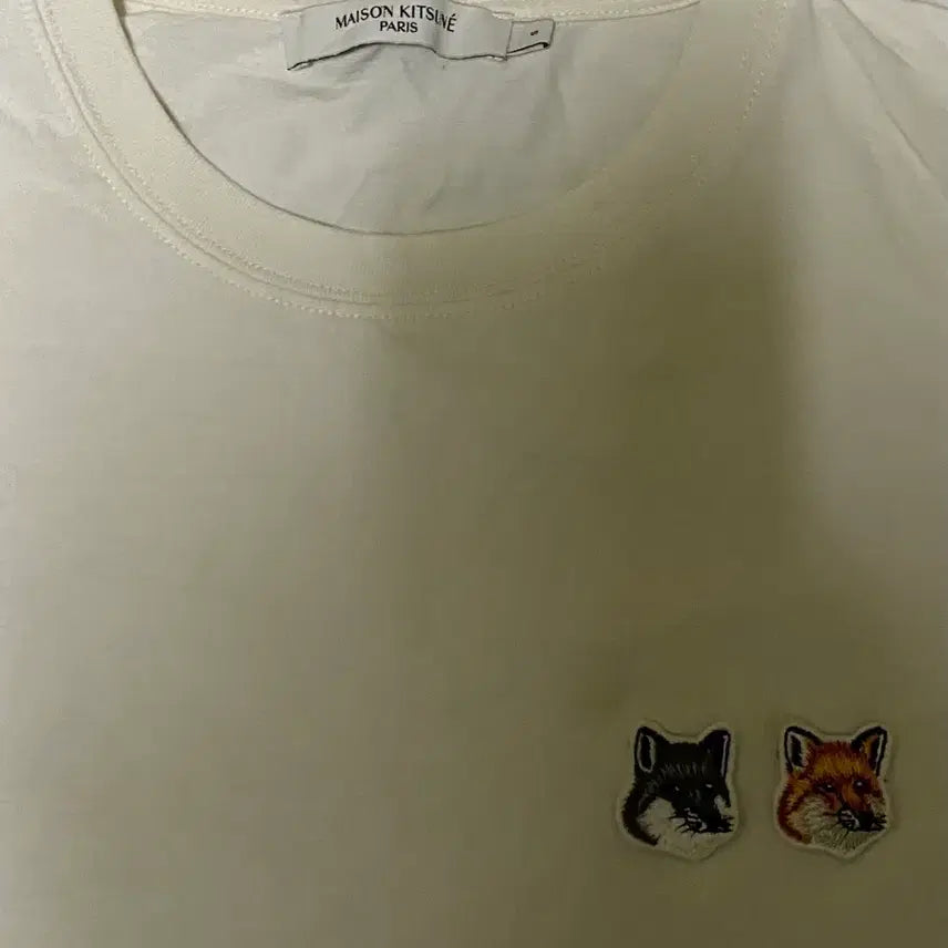 [BUNJANG] Maison Kitsuné Short Sleeve T-Shirt Size S (Fits 95) / 메종키츠네 반팔 티셔츠 사이즈 95