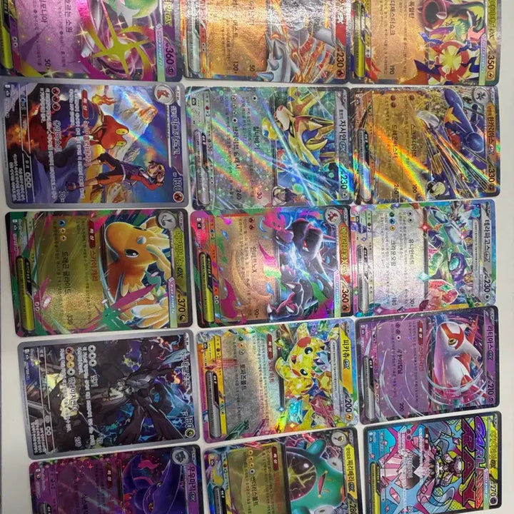 [BUNJANG] Pokemon Card EX Rare Collection / 포켓몬 카드 EX 레어 모음