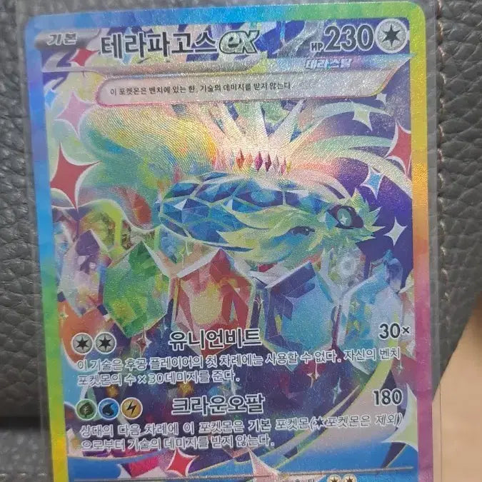 [BUNJANG] Pokemon Terrapagos EX SAR Card / 포켓몬 테라파고스 EX SAR 카드 급처합니다