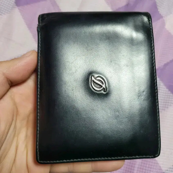 [BUNJANG] Dupont Black Bi-fold Wallet / 정품 듀퐁 블랙 반지갑