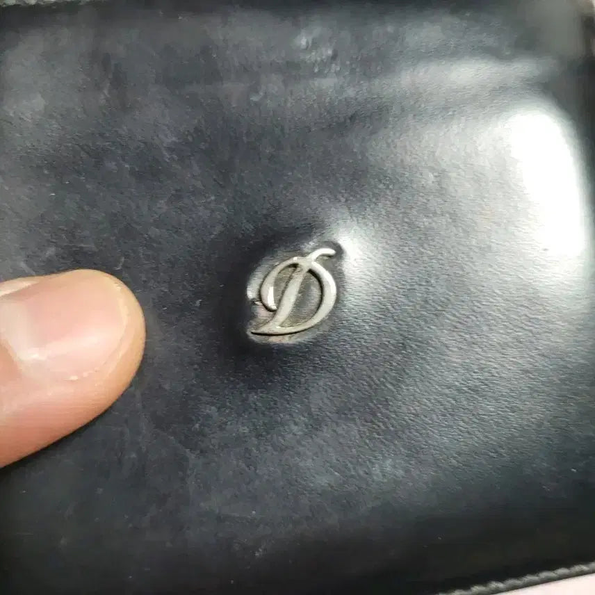 [BUNJANG] Dupont Black Bi-fold Wallet / 정품 듀퐁 블랙 반지갑