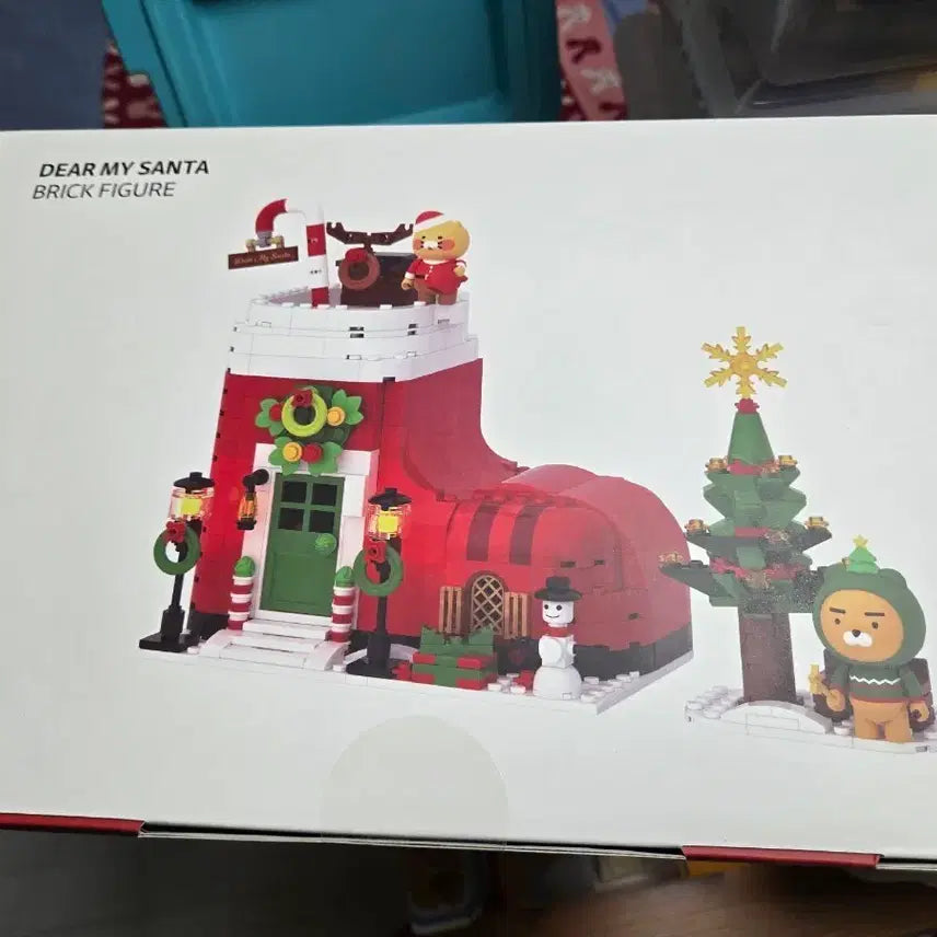 [BUNJANG] Kakao Friends DEAR MY SANTA Brick Figure Set / 카카오프렌즈 DEAR MY SANTA 브릭 피규어