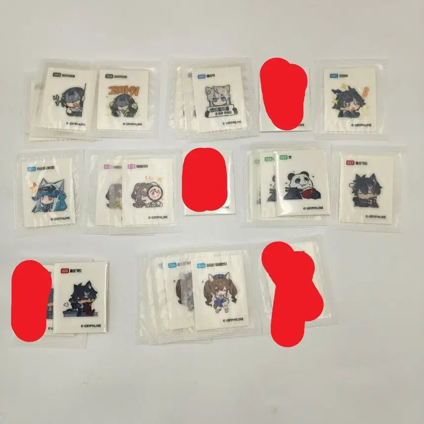 [BUNJANG] Arknights Endfield Tteobokki Seal Photocard / 명일방주 엔드필드 띠부씰로 포토카드 판매합니다. 개당 2천