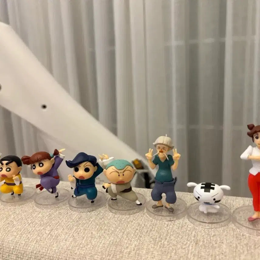 [SOLD OUT] 짱구 쿵후보이즈 피규어 가챠 8종 일괄 판매합니다 :)