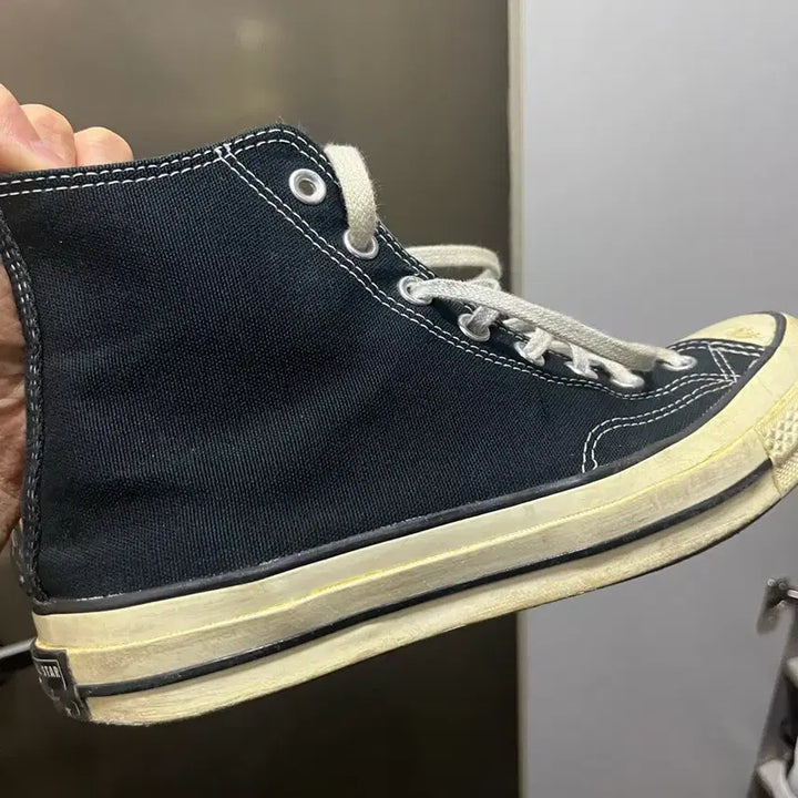 [BUNJANG] Converse Chuck Taylor 70 High Top Black Shoes / 컨버스 척테일러 70 하이 블랙 270