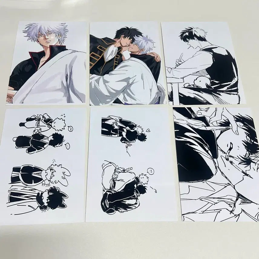 [BUNJANG] Gintama Gintoki Hijikata Ginhiji Photo Set Bundle / 은혼 긴토키 히지카타 긴히지 프박 일괄(1)