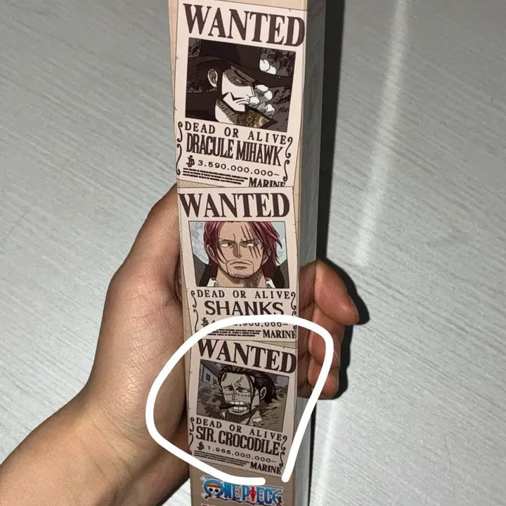 [BUNJANG] One Piece Wanted Poster Collection 2 Crocodile / 원피스 크로커다일 현상금 포스터