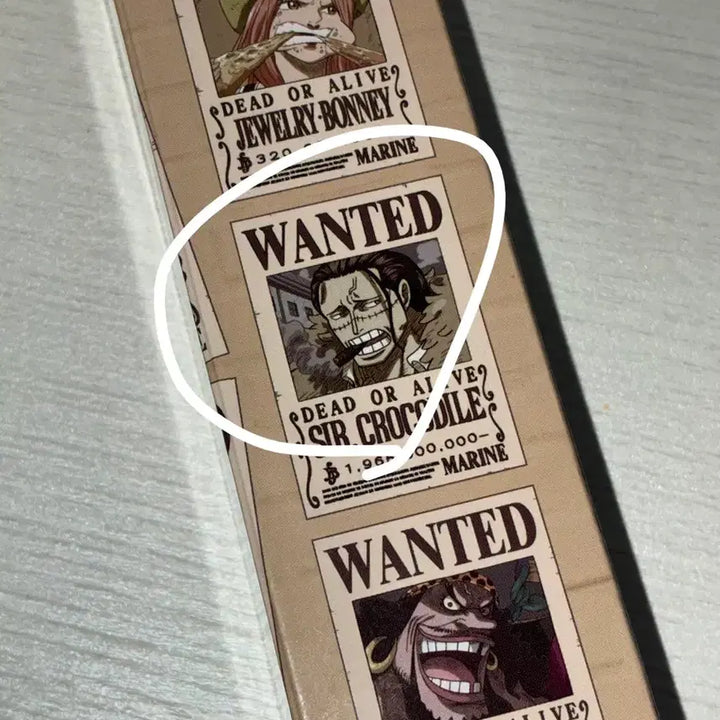 [BUNJANG] One Piece Wanted Poster Collection 2 Crocodile / 원피스 크로커다일 현상금 포스터