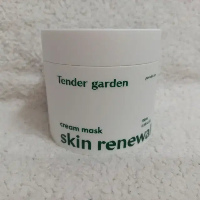 [SOLD OUT] 텐더가든 스킨 리뉴얼 크림 마스크 100ml