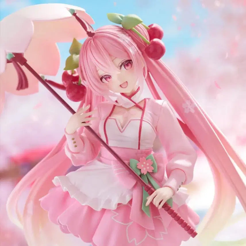 [BUNJANG] Sakura Miku AMP Prize Figure (Sealed) / 미개봉 사쿠라 미쿠 AMP 경품 피규어