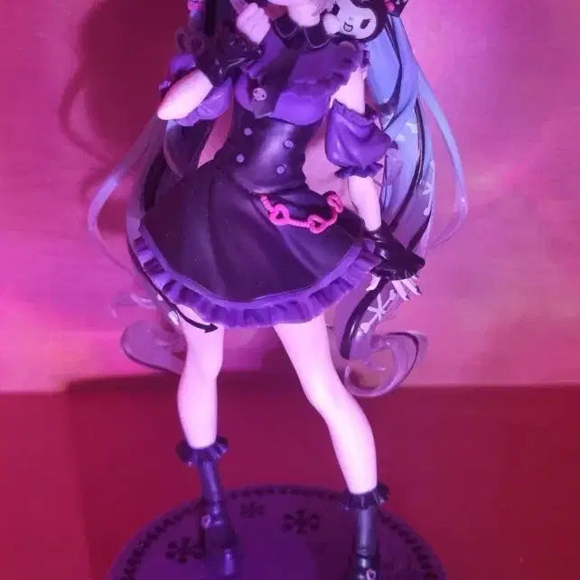 [BUNJANG] Hatsune Miku x Sanrio Kuromi Collaboration Figure / 하츠네 미쿠 산리오 쿠로미 콜라보 피규어