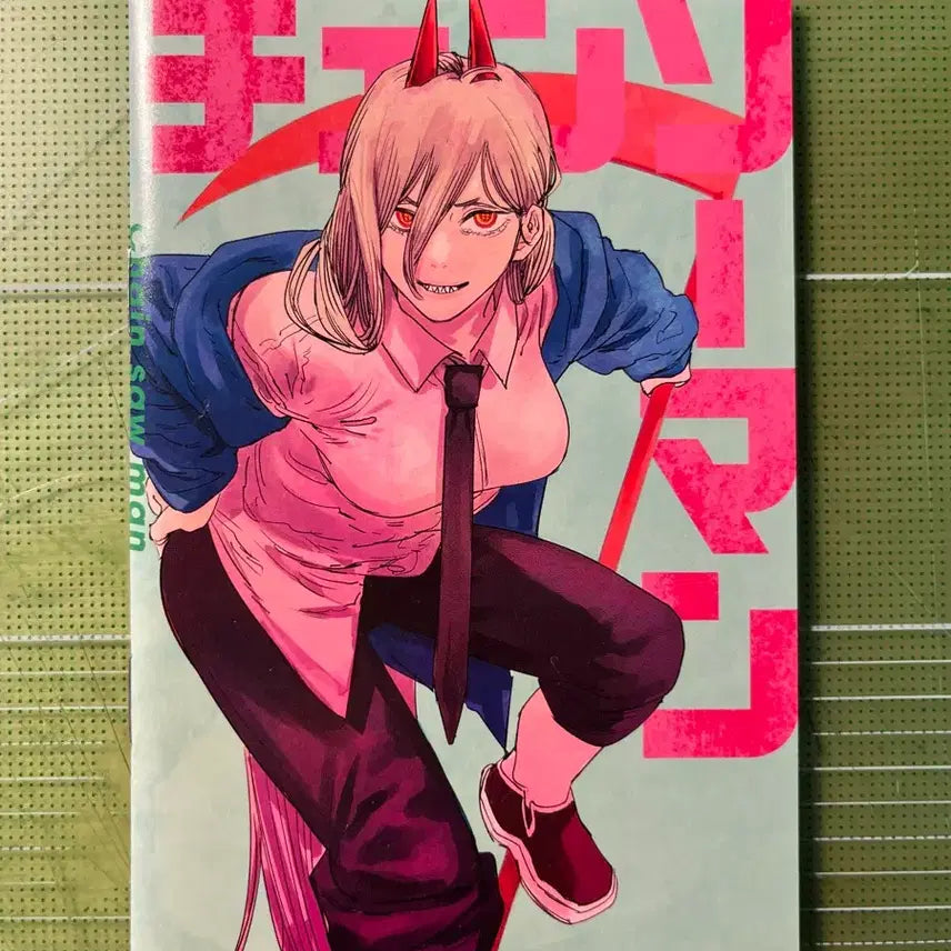[BUNJANG] Chainsaw Man Lawson Collaboration Power Notebook / 체인소맨 로손 콜라보 파워 노트