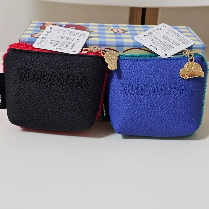 [BUNJANG] Crayon Shin-chan "Ppo-geul-i" Coin/Card Wallet Bundle Set (New) / (일괄)짱구 뽀글이 동전/카드 지갑 (새상품)