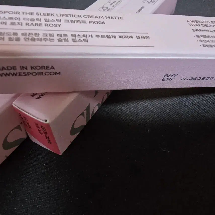 [BUNJANG] Espoir The Slick Lipstick Rare Rosy (Discontinued) / 새상품) 에스쁘아 더슬릭 립스틱 레어로지 (단종)