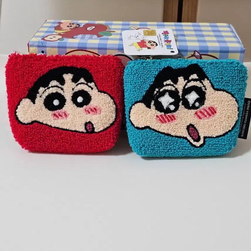 [BUNJANG] Crayon Shin-chan Coin/Card Wallet Set (3 types) / (일괄3종)짱구 동전/카드지갑 (새상품)