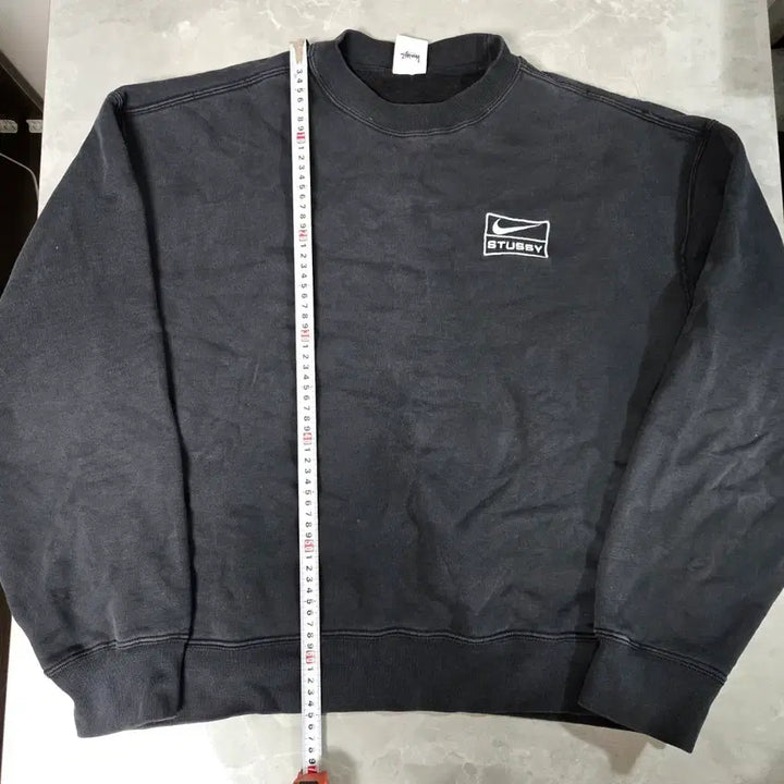 [BUNJANG] Stussy x Nike Collaboration Sweatshirt Black / 스투시 X 나이키 콜라보 맨투맨 블랙