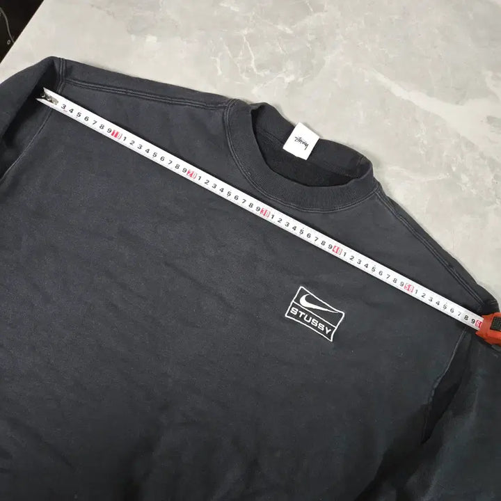 [BUNJANG] Stussy x Nike Collaboration Sweatshirt Black / 스투시 X 나이키 콜라보 맨투맨 블랙