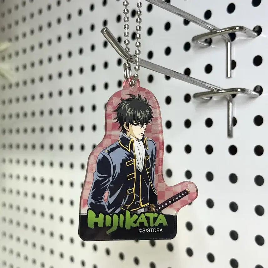 [BUNJANG] Gintama Hijikata Mayonnaise Acrylic Keyring Bundle Set / 은혼 히지카타 마요 아크릴 키링 일괄