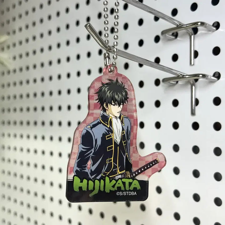 [BUNJANG] Gintama Hijikata Mayonnaise Acrylic Keyring Bundle Set / 은혼 히지카타 마요 아크릴 키링 일괄