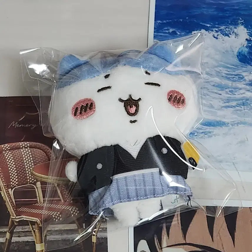 [BUNJANG] Chiikawa Hachiware Hakama Yukata New Year Crane Plush / 치이카와 먼작귀 하치와레 하카마 유카타 새해 뉴이어 크레인 누이 인형