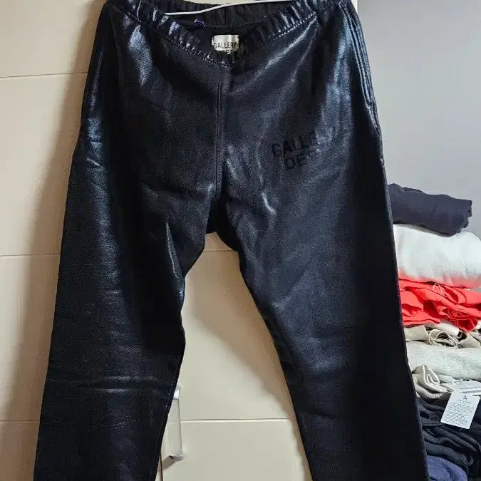[BUNJANG] Gallery Department Black Jogger Pants / 갤러리디파트먼트 블랙 조거팬츠 바지