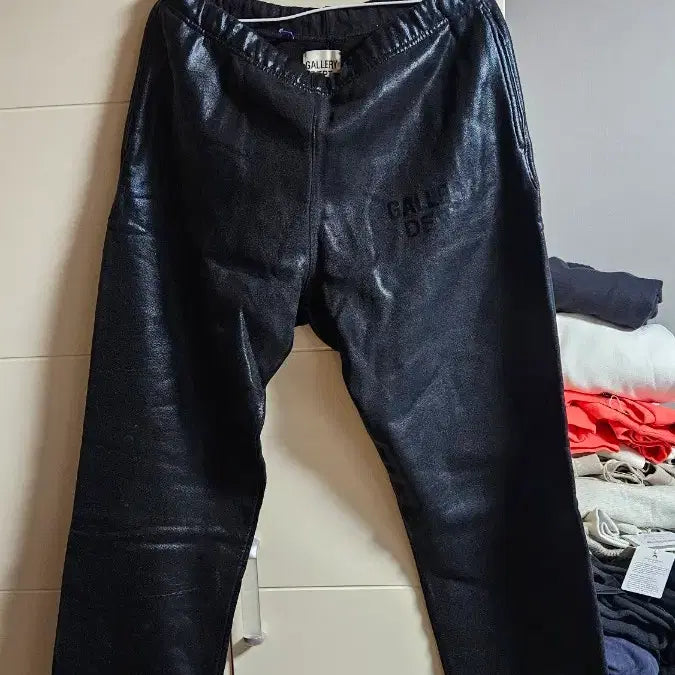 [BUNJANG] Gallery Department Black Jogger Pants / 갤러리디파트먼트 블랙 조거팬츠 바지