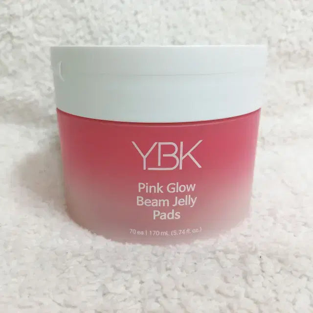 [SOLD OUT] 와이비케이 YBK 핑크 글로우 빔 젤리 패드 70매