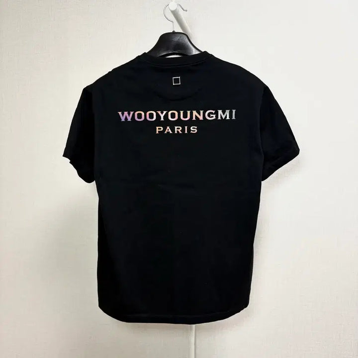 [BUNJANG] Wooyoungmi Lenticular Back Logo T-Shirt / [44] 우영미 렌티큘러 백로고 반팔티