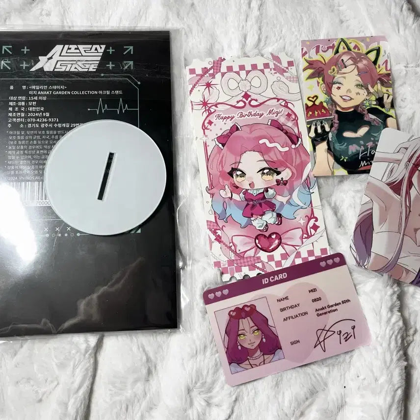 [BUNJANG] Ailee Stage AStage 2nd Anniversary Acrylic Stand / 에일리언 스테이지 에이스테 미지 2주년 아크릴 스탠드