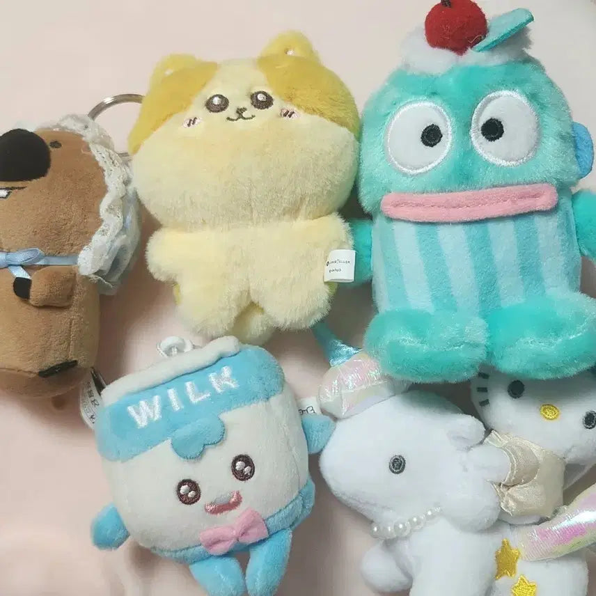 [BUNJANG] CocooZzang Hangyodong Milk Kitty Doll Bundle Set / 코커짱 한교동 윌크 키티 인형 일괄 판매