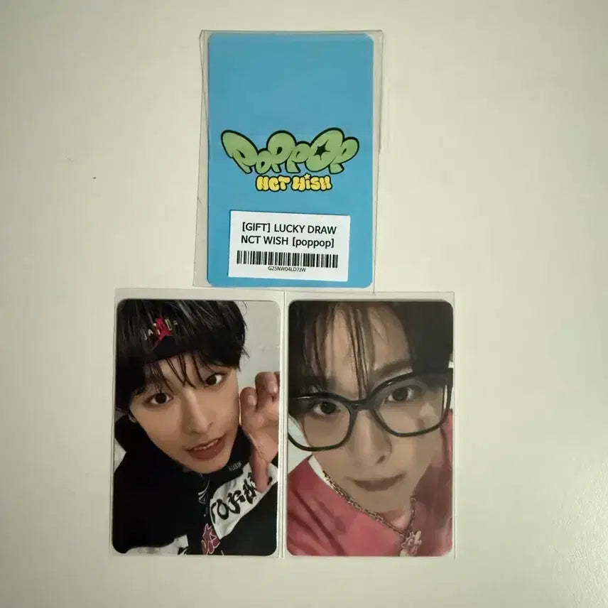 [BUNJANG] NCT WISH Riku Dunk Shot Pop Pop Lucky Draw Photocard Bundle Set / 엔시티위시 리쿠 포토카드 포카 덩크슛 팝팝 럭키드로우 riku