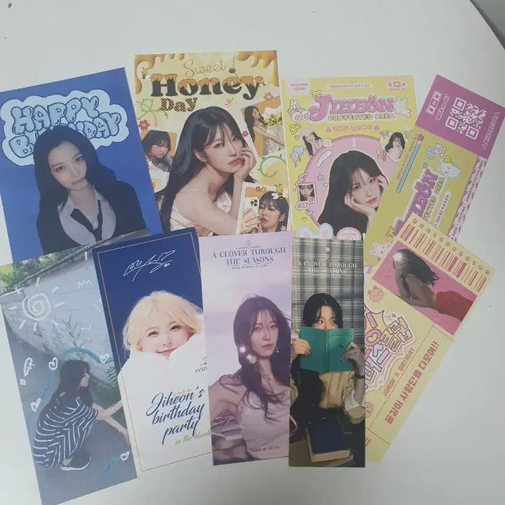 [BUNJANG] fromis_9 Baek Ji-heon Photocard Ticket Bundle / fromis_9 백지헌 포토카드 티켓 굿즈