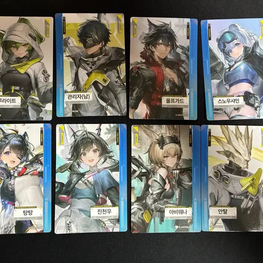 [BUNJANG] Arknights Endfield Chen-U Administrator Wolfguard Photocard / 명일방주 엔드필드 포토카드 진천우 관리자 울프가드 탕탕