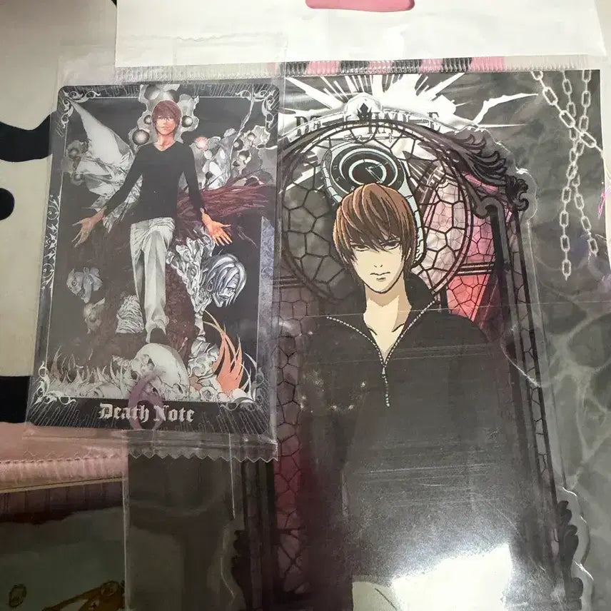 [BUNJANG] Toonique Death Note Light Yagami Acrylic Standee + Wafer Card / 투니크 데스노트 카페 라이토 아크릴 스탠드 + 웨하스 카드 라이토