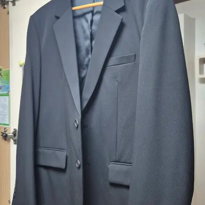 [BUNJANG] Relaxed Basic Blazer XL, Black / 릴렉스드 베이식 블레이저 XL, BK