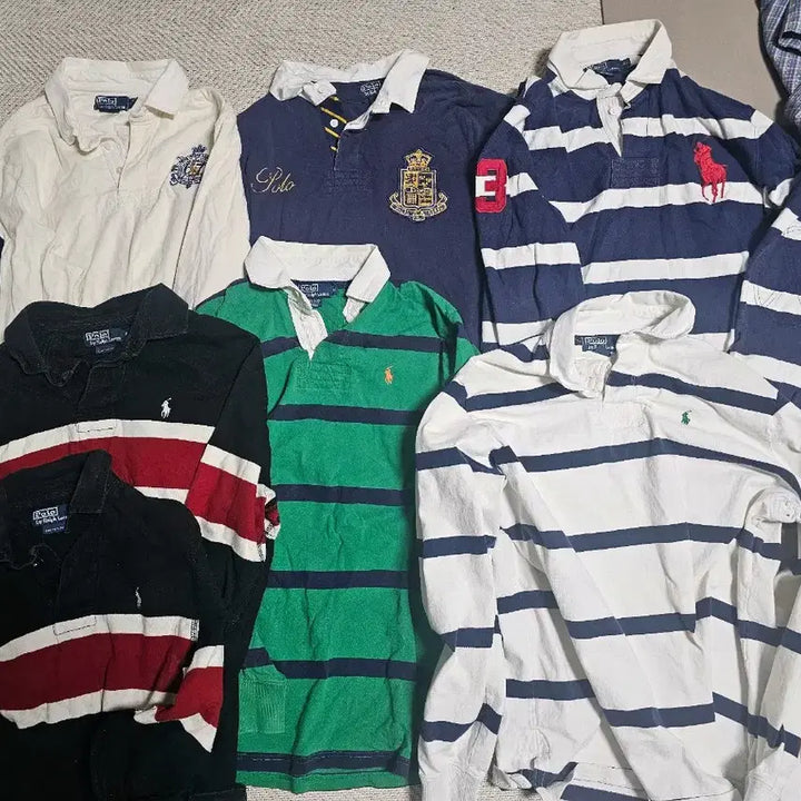 [BUNJANG] Polo Rugby Shirt / 폴로 럭비티 105
