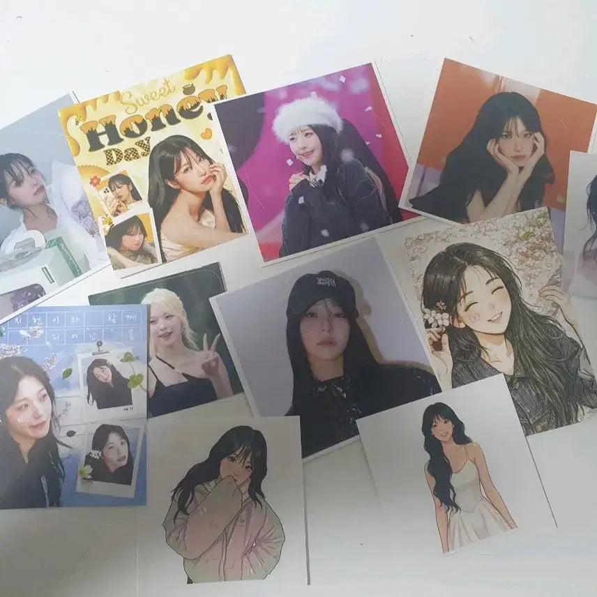 [BUNJANG] fromis_9 Baek Ji-heon Minimi Sticker, Photo Set / 프로미스나인 백지언 미니미 스티커, 사진등 모음