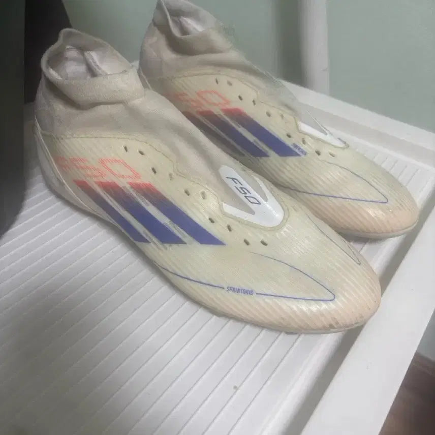 [BUNJANG] Adidas F50 Football Boots White 265 / 아디다스 F50 축구화 화이트 265