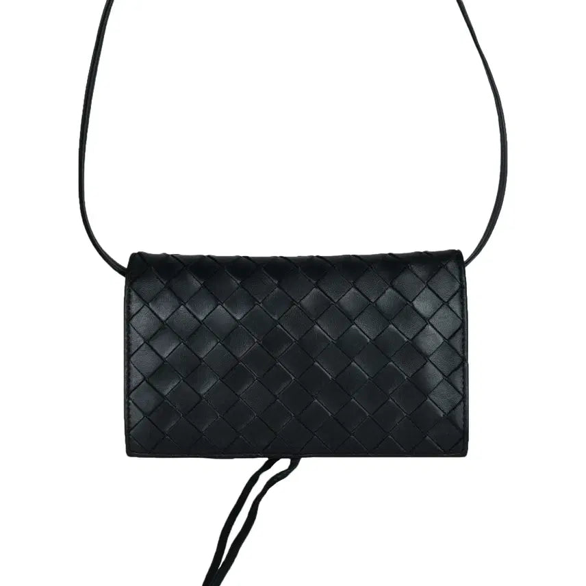 [BUNJANG] Bottega Veneta Mini Intrecciato Crossbody Bag / 미니 보테가베네타 인트레차이토 크로스백