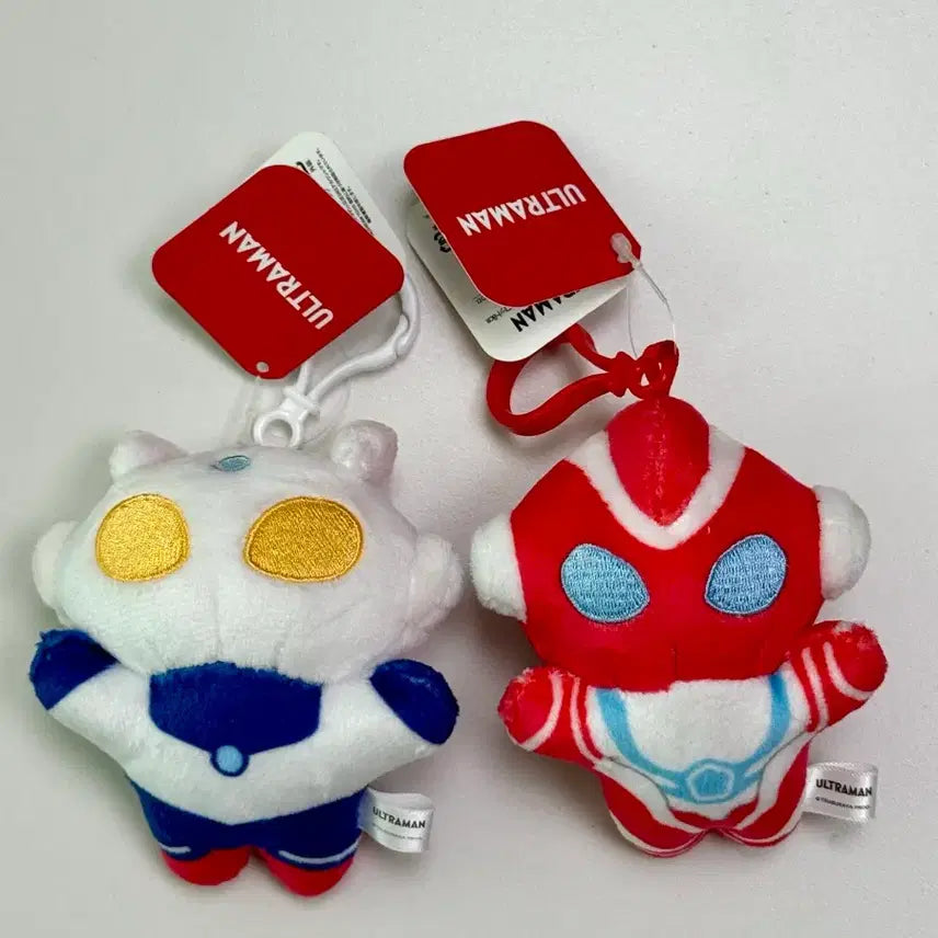 [BUNJANG] Ultraman Flying Mascot Plush Keychain 2 Types (Zero, Omega) 8cm New / 울트라맨 플라잉 마스코트 2종 인형 키링 8cm 새상품 (제로, 오메가)
