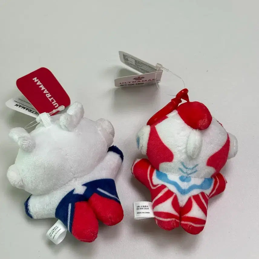 [BUNJANG] Ultraman Flying Mascot Plush Keychain 2 Types (Zero, Omega) 8cm New / 울트라맨 플라잉 마스코트 2종 인형 키링 8cm 새상품 (제로, 오메가)