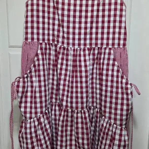 [BUNJANG] Lucky Chouette Checkered Long Dress / 럭키슈에뜨 체크 원피스