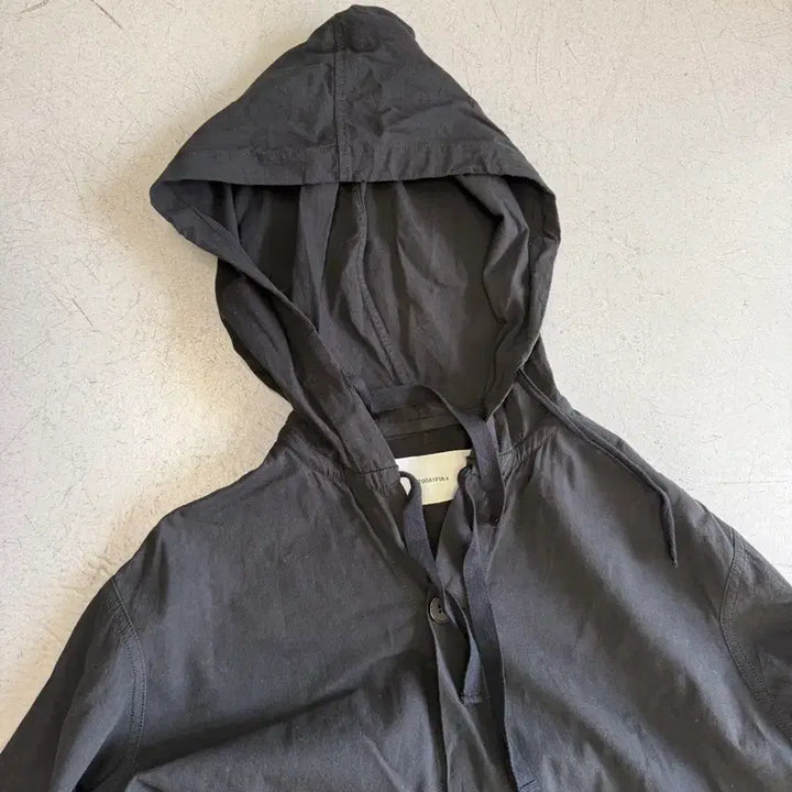 [BUNJANG] Todayful Hooded Maxi Dress Charcoal / 투데이풀 후드 원피스