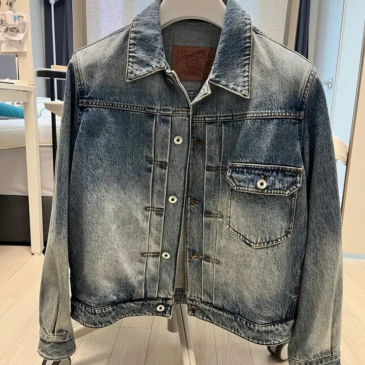[BUNJANG] COER Type 1 Washed Denim Trucker Jacket (Washed Indigo) M / 타입1 워시드 데님 트러커 자켓 (워시드인디고) m