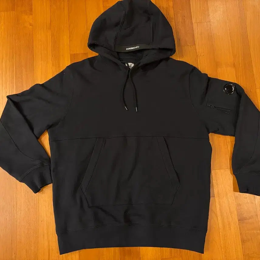 [BUNJANG] CP Company Black Hoodie XXL / C.P.컴퍼니 블랙 후드티 XXL 시착만