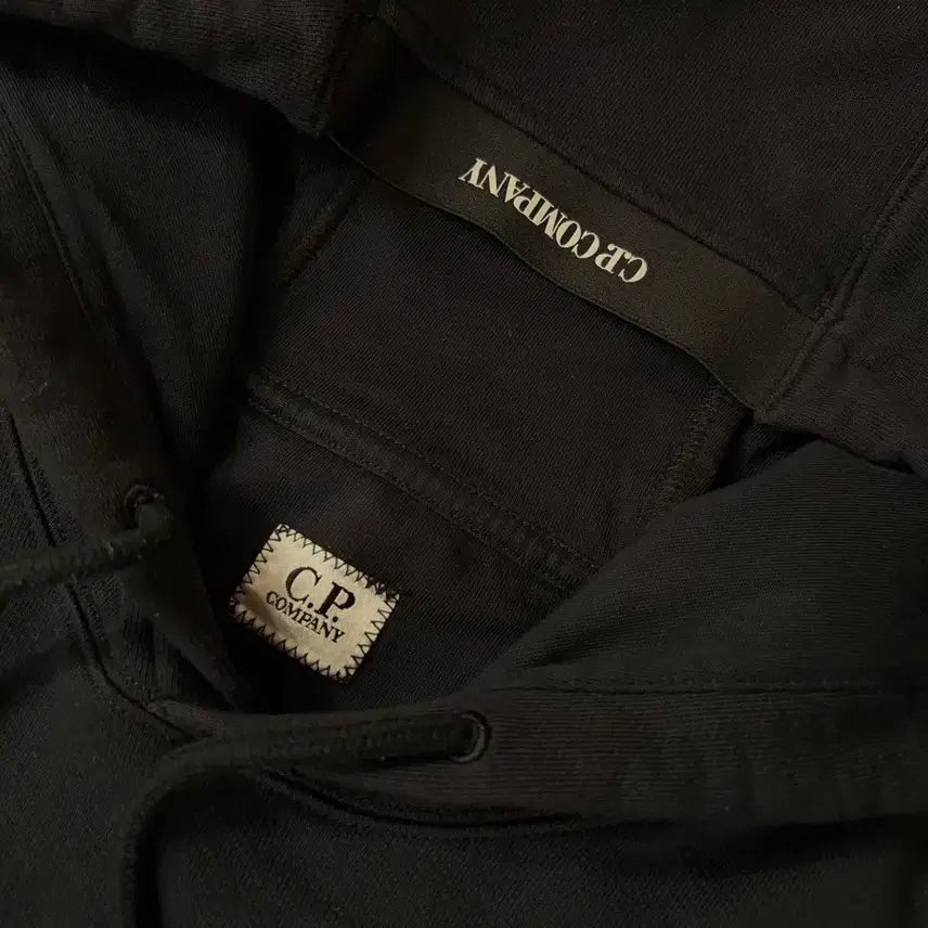 [BUNJANG] CP Company Black Hoodie XXL / C.P.컴퍼니 블랙 후드티 XXL 시착만