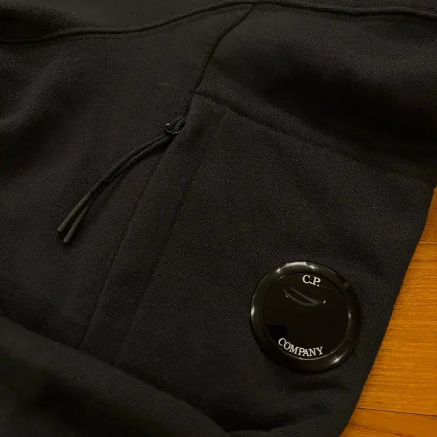 [BUNJANG] CP Company Black Hoodie XXL / C.P.컴퍼니 블랙 후드티 XXL 시착만