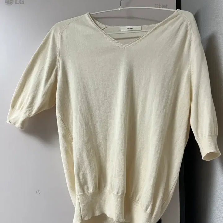 [BUNJANG] Bowen Short Sleeve Knit / 보웬 반팔 니트